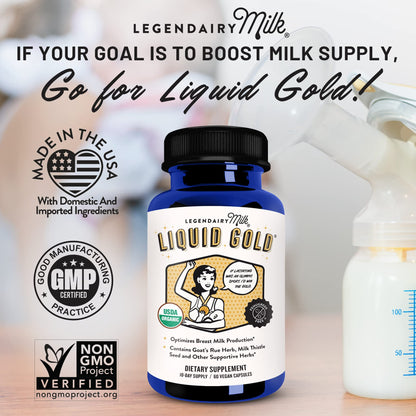 Legendairy Milk Liquid Gold Lactation Supplement, Organic Goat's Rue Lactation Legendairy MilkBuy Supplements Australia