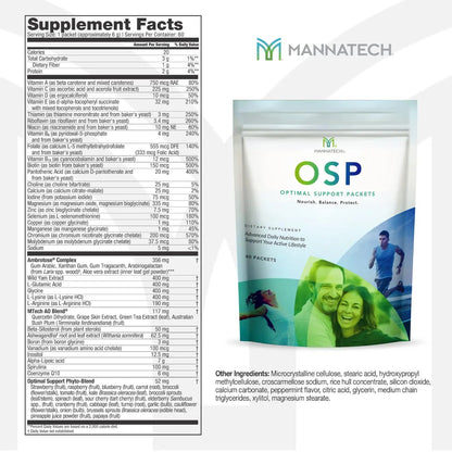 Mannatech More Than Just a Multivitamin, Optimal Support Packets Amazing Self-Care Benefits of OSP Daily Vitamins MannatechBuy Supplements Australia