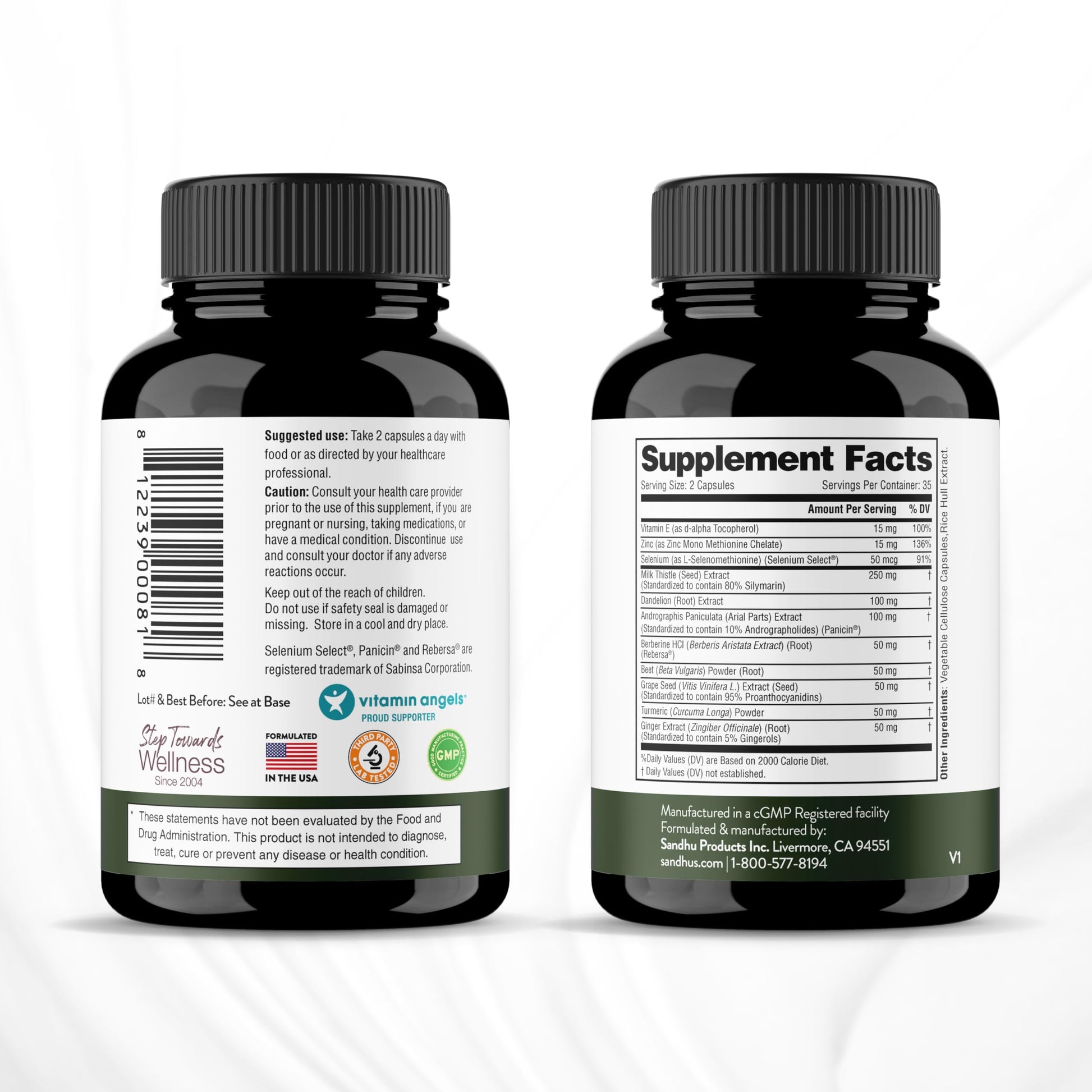 Sandhu's Liver Renew Cleanse Detox, Repair & Support |70 Capsules| 1 Month+ Supply Sandhu'sBuy Supplements Australia