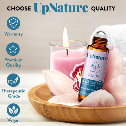 UpNature Calm Essential Oil Roll On Blend – Stress Relief & Relaxation Gifts for Women – Calming UpNatureBuy Supplements Australia