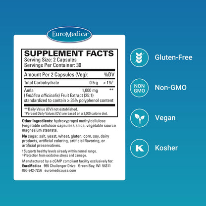EuroMedica Healthy Cholesterol and Triglycerides - Antioxidant Supplement for Immune & Heart Support - Supplement to Aid Healthy Cholesterol & Triglyceride - 60 Capsules, 2 Pack (120 Capsules) EuroMedicaBuy Supplements Australia