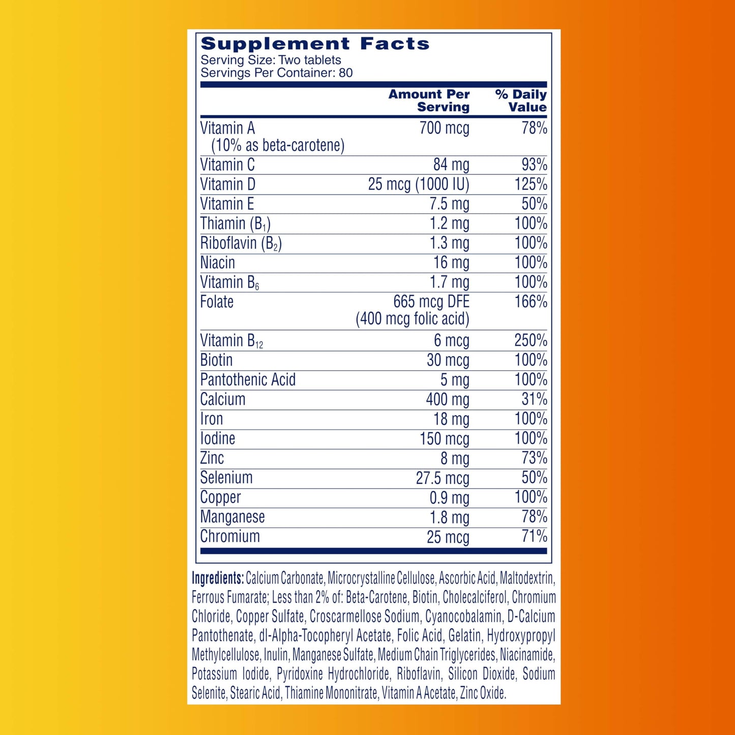 One A Day Women’s Petites Multivitamin,Supplement with Vitamin A, C, D, E and Zinc for Immune Health Support, B Vitamins, Biotin, Folate (as folic acid) ONE A DAYBuy Supplements Australia