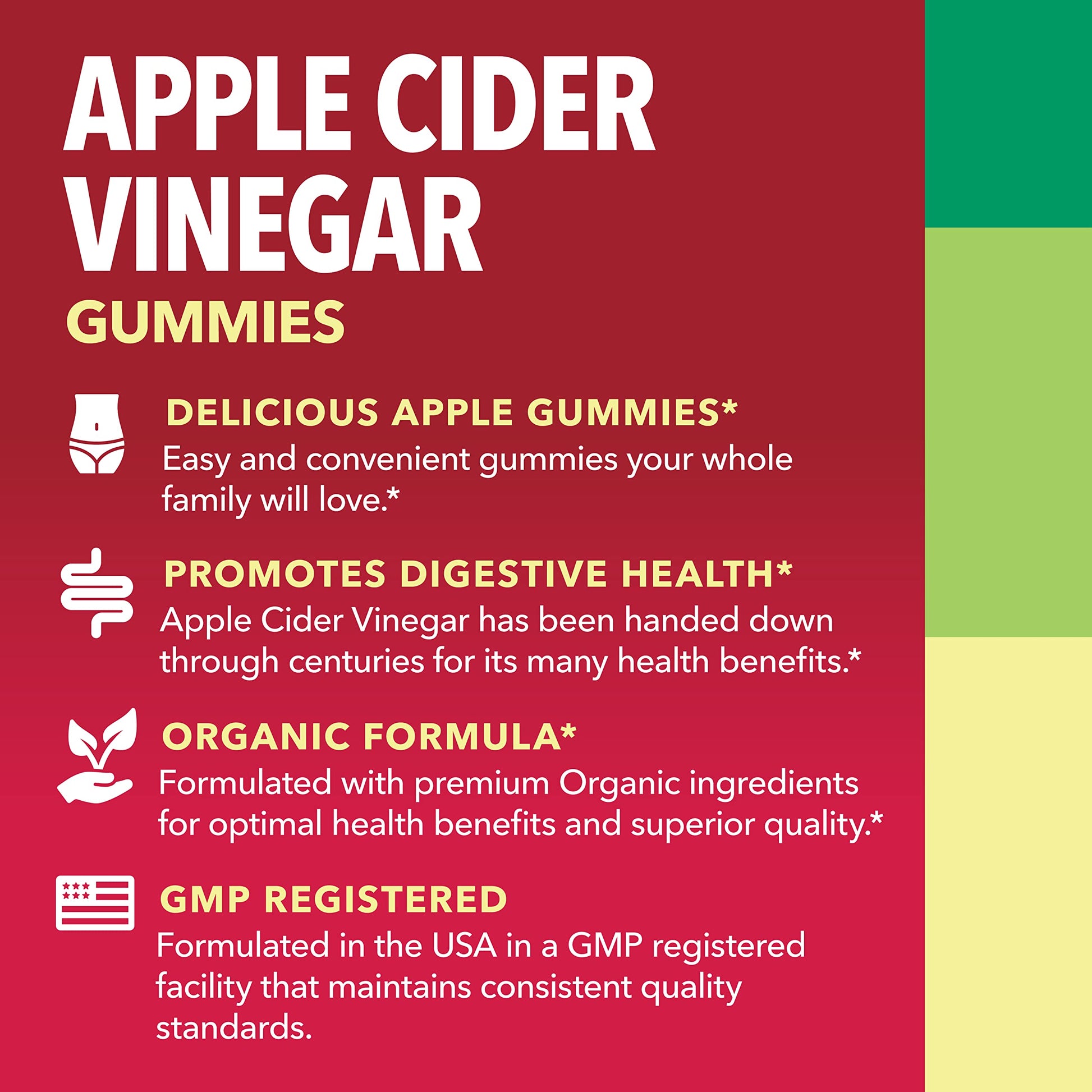 Organic Apple Cider Vinegar Gummies Detox | The Mother Enzyme | ACV Gummy HAVASU NUTRITIONBuy Supplements Australia
