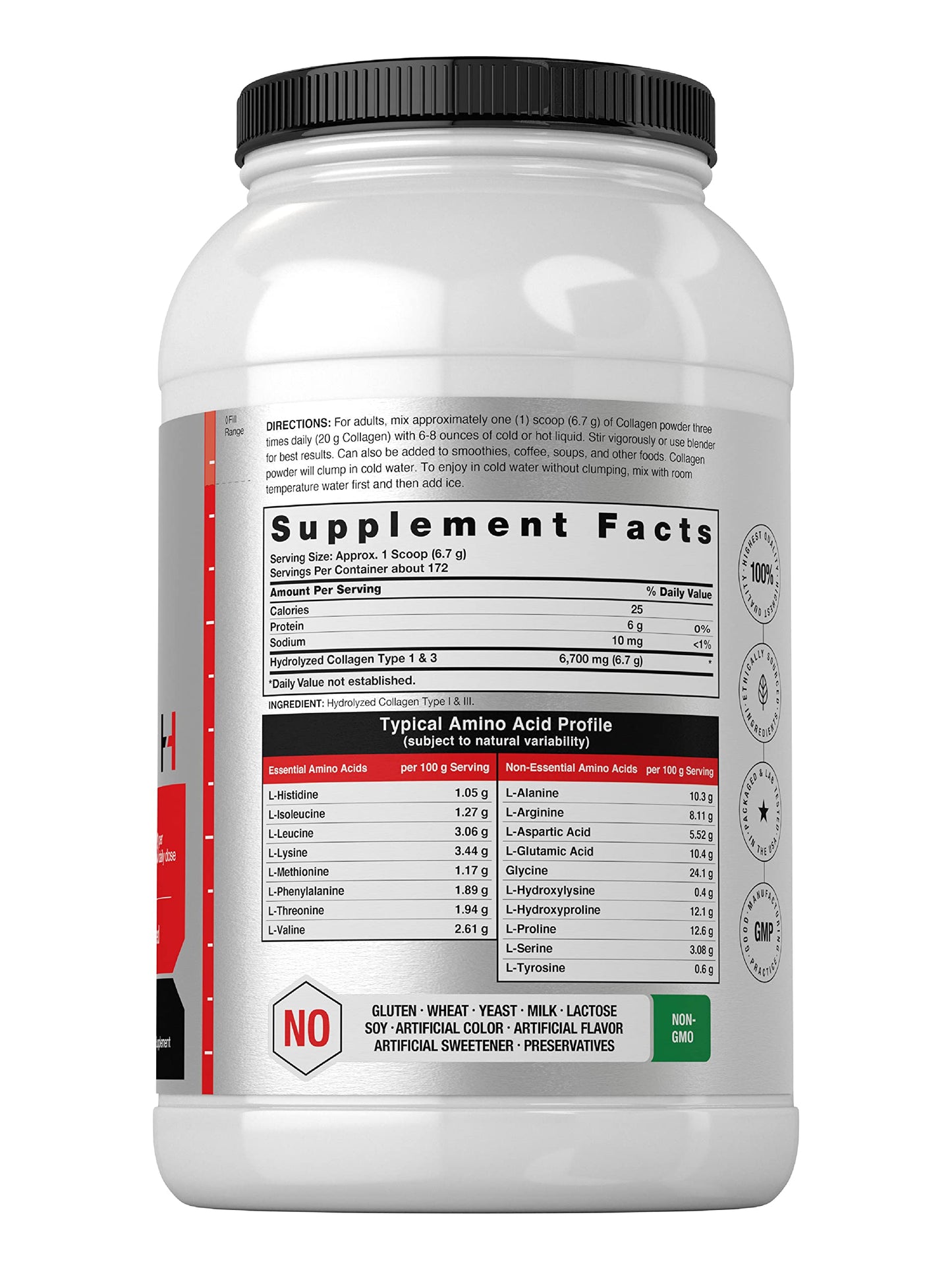 Collagen Peptides Powder 40 oz | Unflavored | Type 1 and 3 | Hydrolyzed Protein Collagen HorbäachBuy Supplements Australia