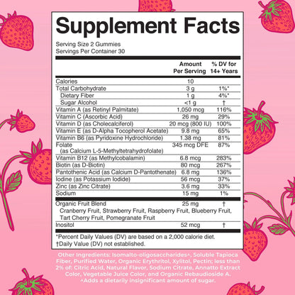 MaryRuth's Multivitamin Gummies for Women (Strawberry) & Liquid Nighttime Multimineral (Coconut, 32oz) | Clean Label Project Verified MARYRUTH'SBuy Supplements Australia