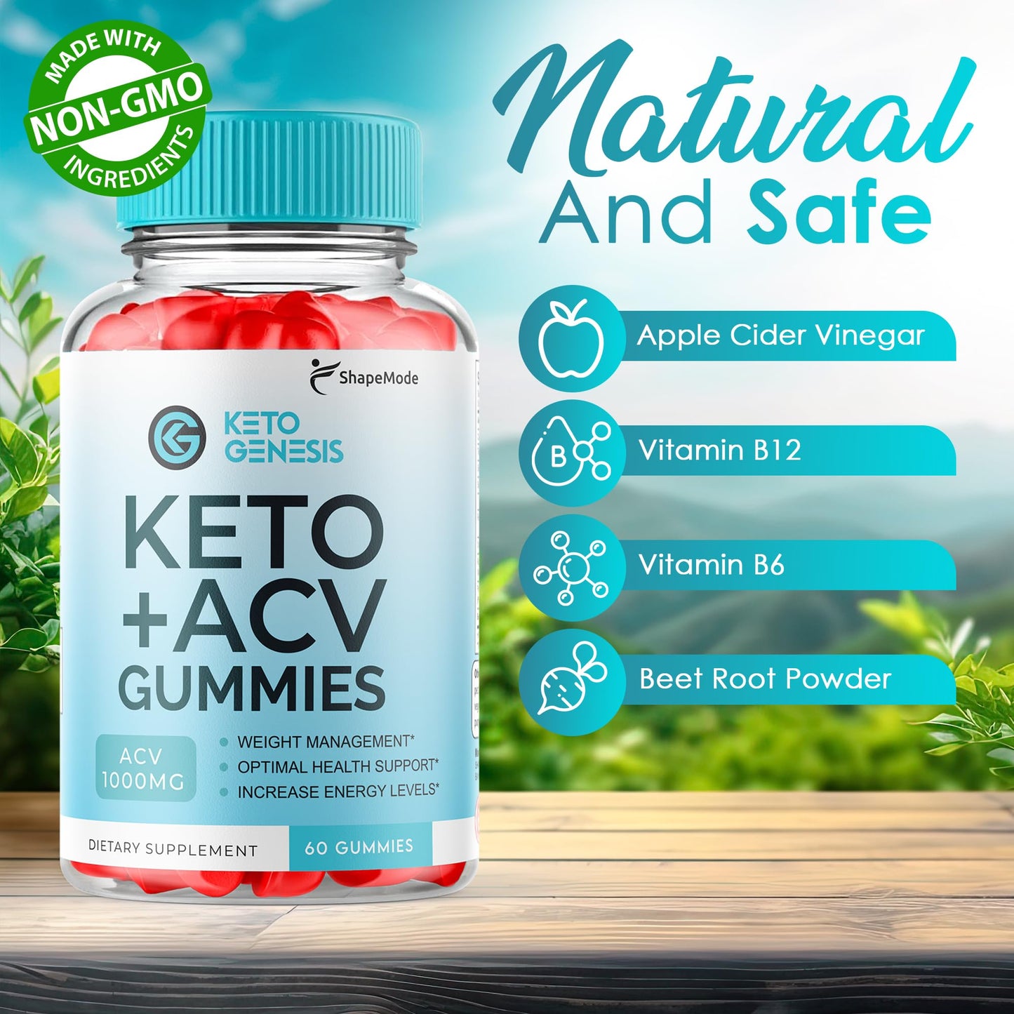 Keto Genesis ACV Gummies - Advanced Weight Loss, Genesis Keto Ketones Apple Cider SHAPEMODEBuy Supplements Australia