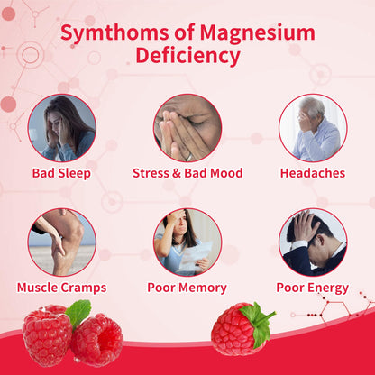 90 CT Magnesium Glycinate Gummies 1000mg - Sugar Free Magnesium Potassium Supplement with Vitamin D, B6, CoQ10 for Calm Mood & Sleep Support