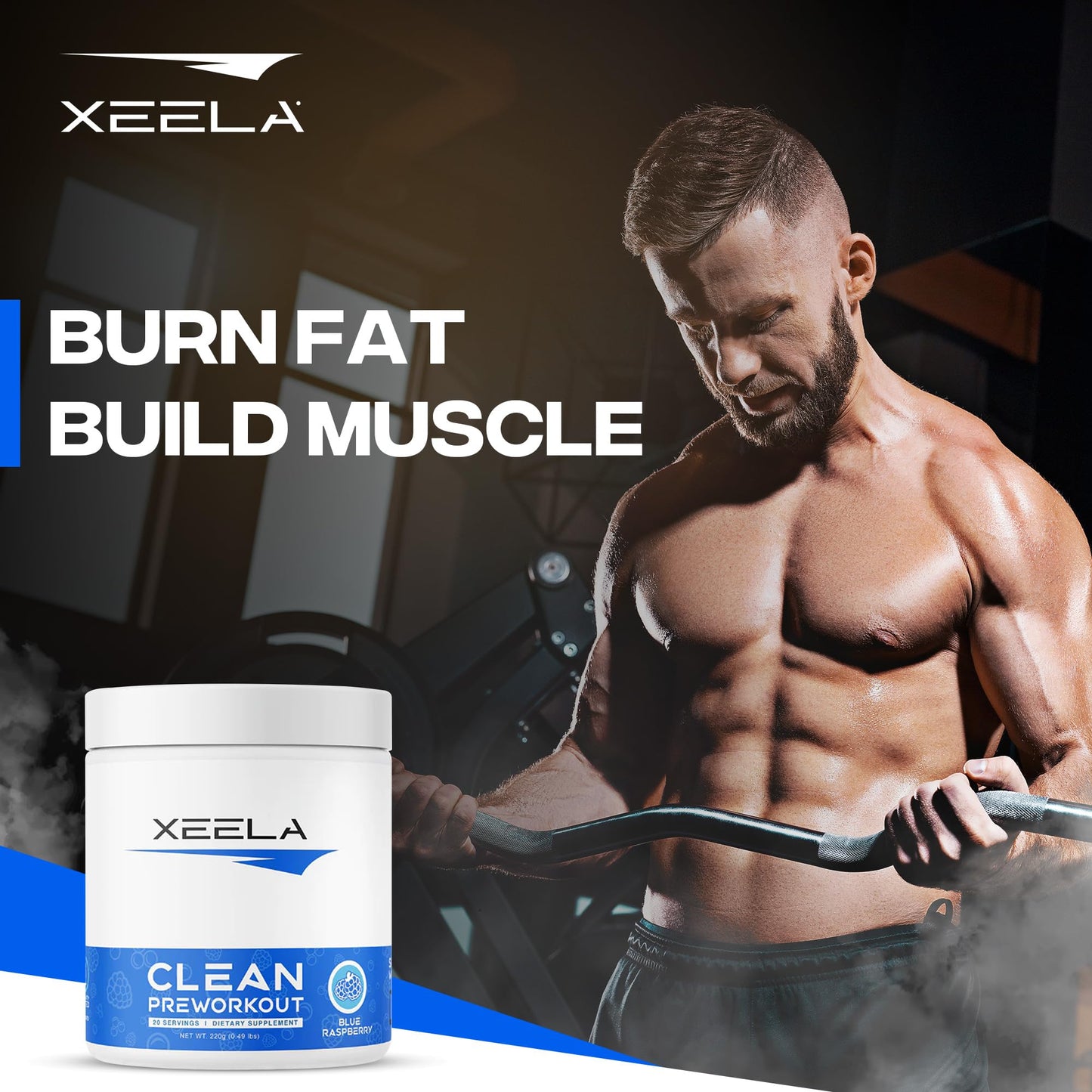 XEELA Organic Pre Workout Powder: Clean Preworkout for Men & Women, with Flavored XEELABuy Supplements Australia