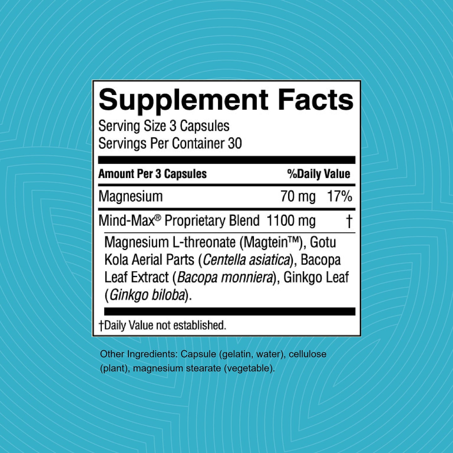 Nature's Sunshine Mind-Max 90 Capsules Nature's SunshineBuy Supplements Australia