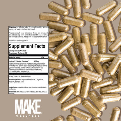 Make Wellness Lean Peptide Supplement | Supports Overall Wellness, Normal Muscle Health & Active Lifestyles | Bioactive Peptide Blend | Clean, Non-GMO Formula | 30 Servings for Daily Nutrition Make WellnessBuy Supplements Australia