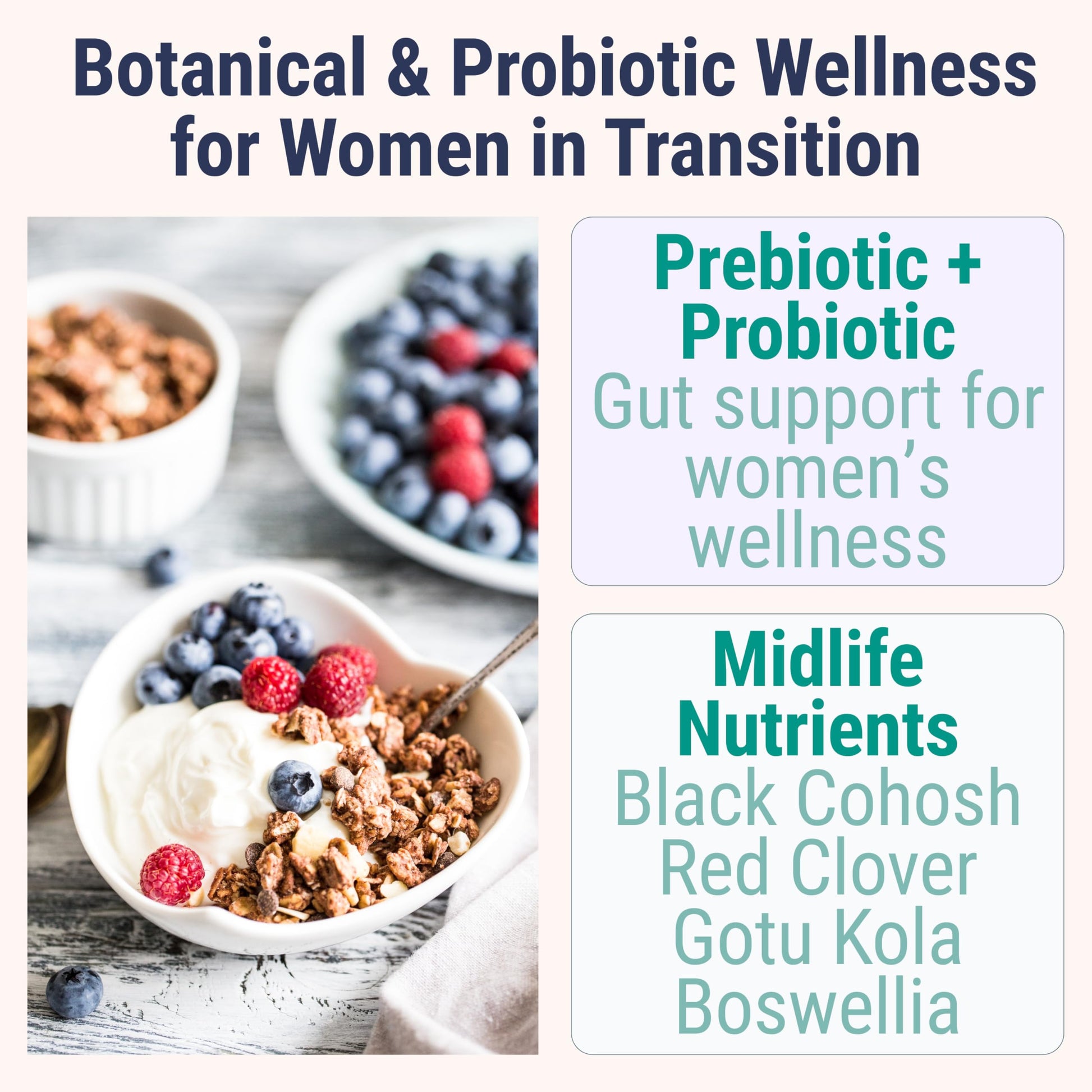 Boswellia Serrata Black Cohosh Gotu Kola Red Clover Extract Complex Gummies w. Probiotic Fiber (Chicory Root Inulin) MSM Methylsulfonylmethane, Supplement Alt for Organic Powder Capsules Tincture SHIZAMBuy Supplements Australia