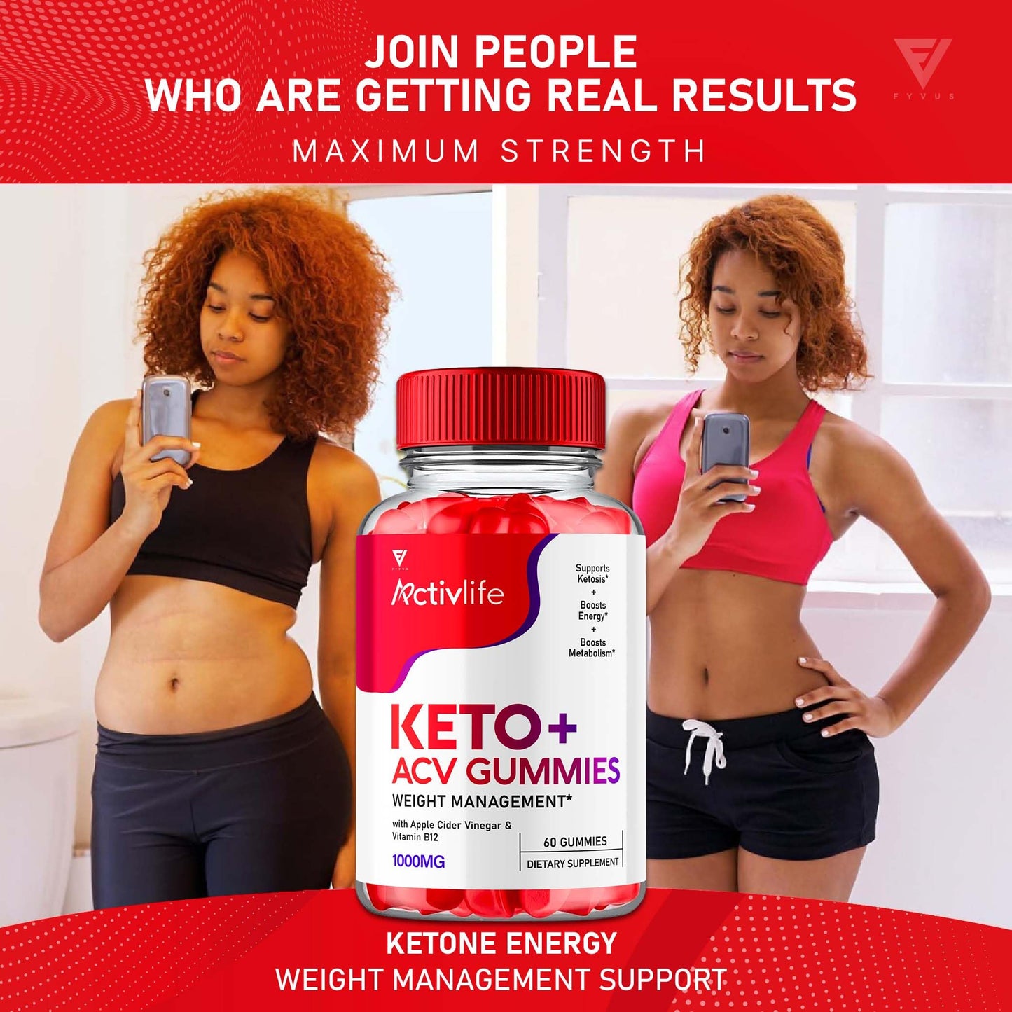 (2 Pack) Activlife Keto ACV Gummies Activelife Keto Advanced, Active Life Keto FyvusBuy Supplements Australia