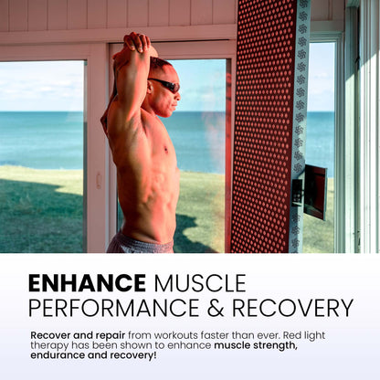 Hooga Red Light Therapy 660nm 850nm Red Near Infrared, Dual Chip Flicker Free LEDs, PRO Series hoogaBuy Supplements Australia