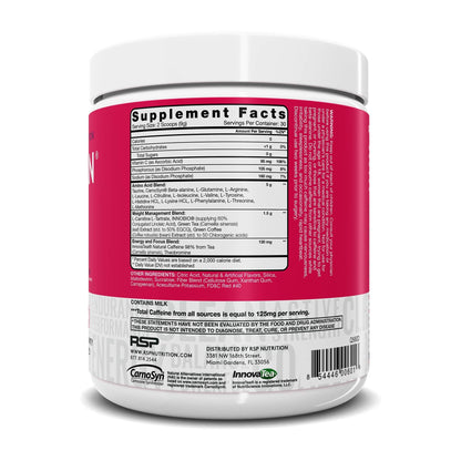 RSP NUTRITION AminoLean Pre Workout Energy (Fruit Punch 30 Servings) with AminoLean Recovery Post Workout Boost (Blood Orange 30 Servings)