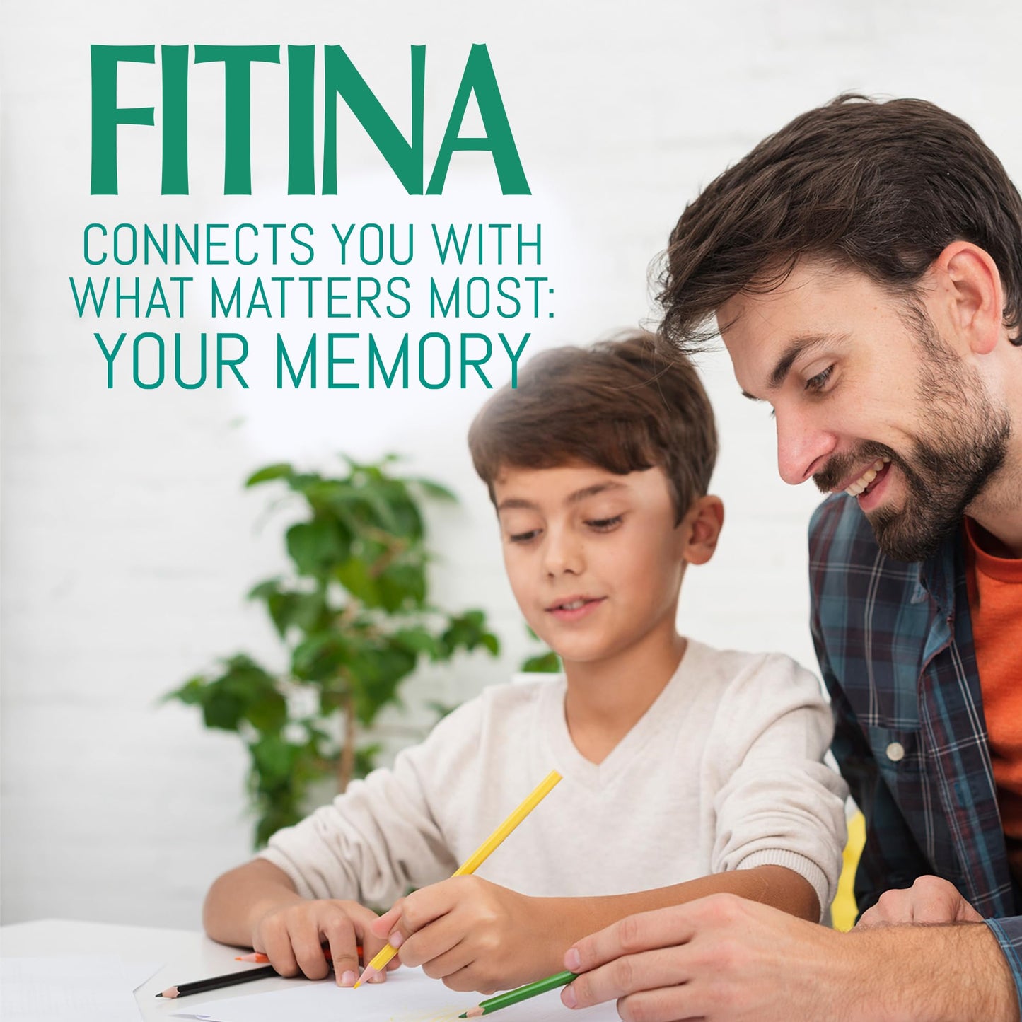 Fitina Brain Supplements for Memory and Focus with Vitamin B6 & Thiamine | High-Dose B Vitamins Nervous System and Cognitive Health Support, Daily Supplement Formula for Adults, 60 Tablets (2-Pack) FitinaBuy Supplements Australia