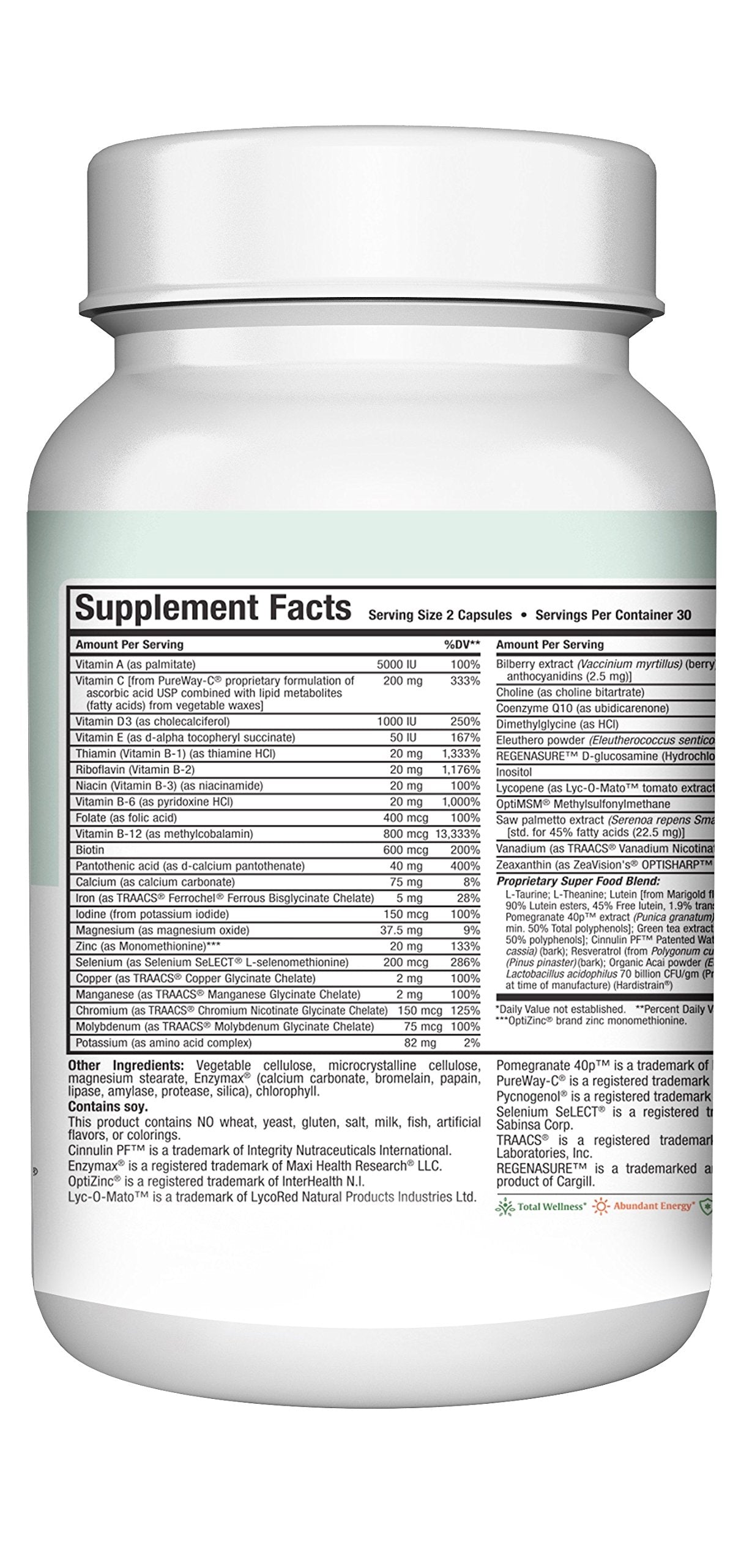 Mens Multivitamin 50 Plus – Daily Multivitamin for Men Over 50 with Vitamin B12, A, D, C, Zinc, Magnesium & More – Energy, Immune & Heart Support Mens Multi Vitamins - Non-GMO – 60 Capsules Maxi HealthBuy Supplements Australia