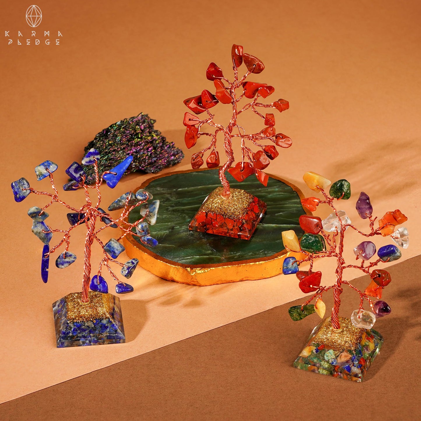 Crystal Tree Tree of Life 7 Chakra Healing Crystals & Stones for Positive Energy, Good Luck Gifts KARMAPLEDGEBuy Supplements Australia
