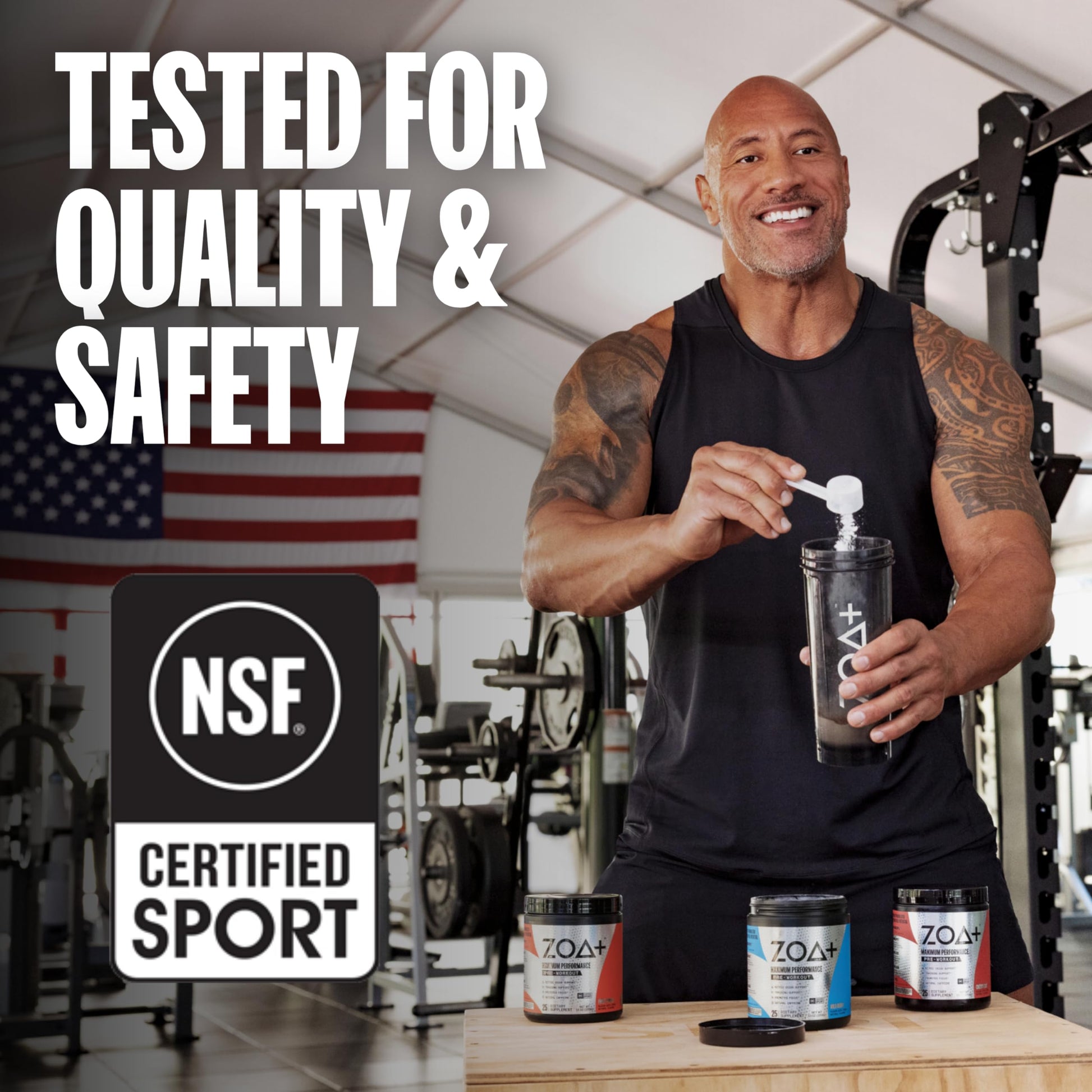 ZOA+ Pre Workout Powder, Fruit Punch - NSF Certified for Sport with Zero Sugar, Electrolytes ZOABuy Supplements Australia