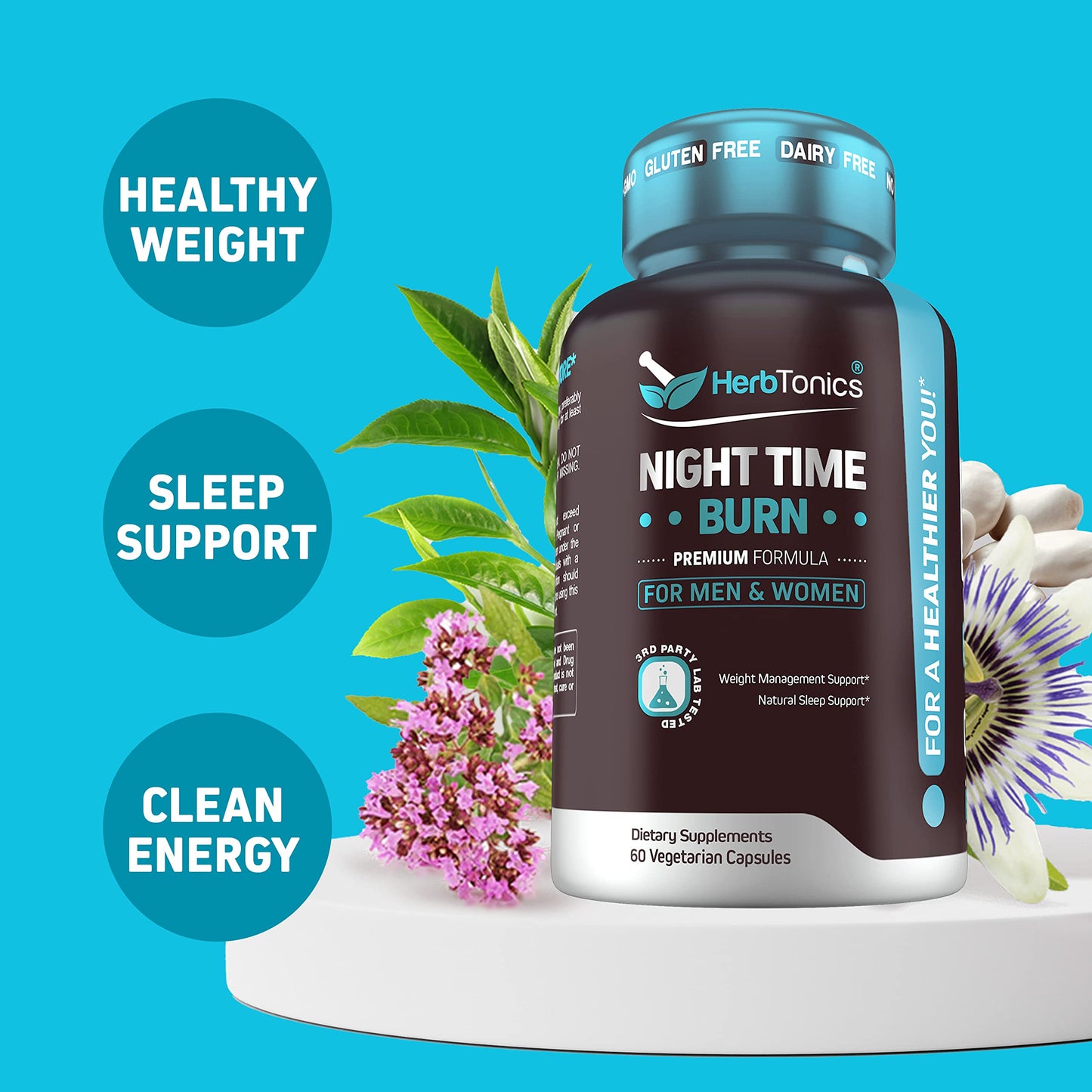 Herbtonics Apple Cider Vinegar Capsules Plus Keto BHB | Fat Burner & Weight Loss HerbtonicsBuy Supplements Australia