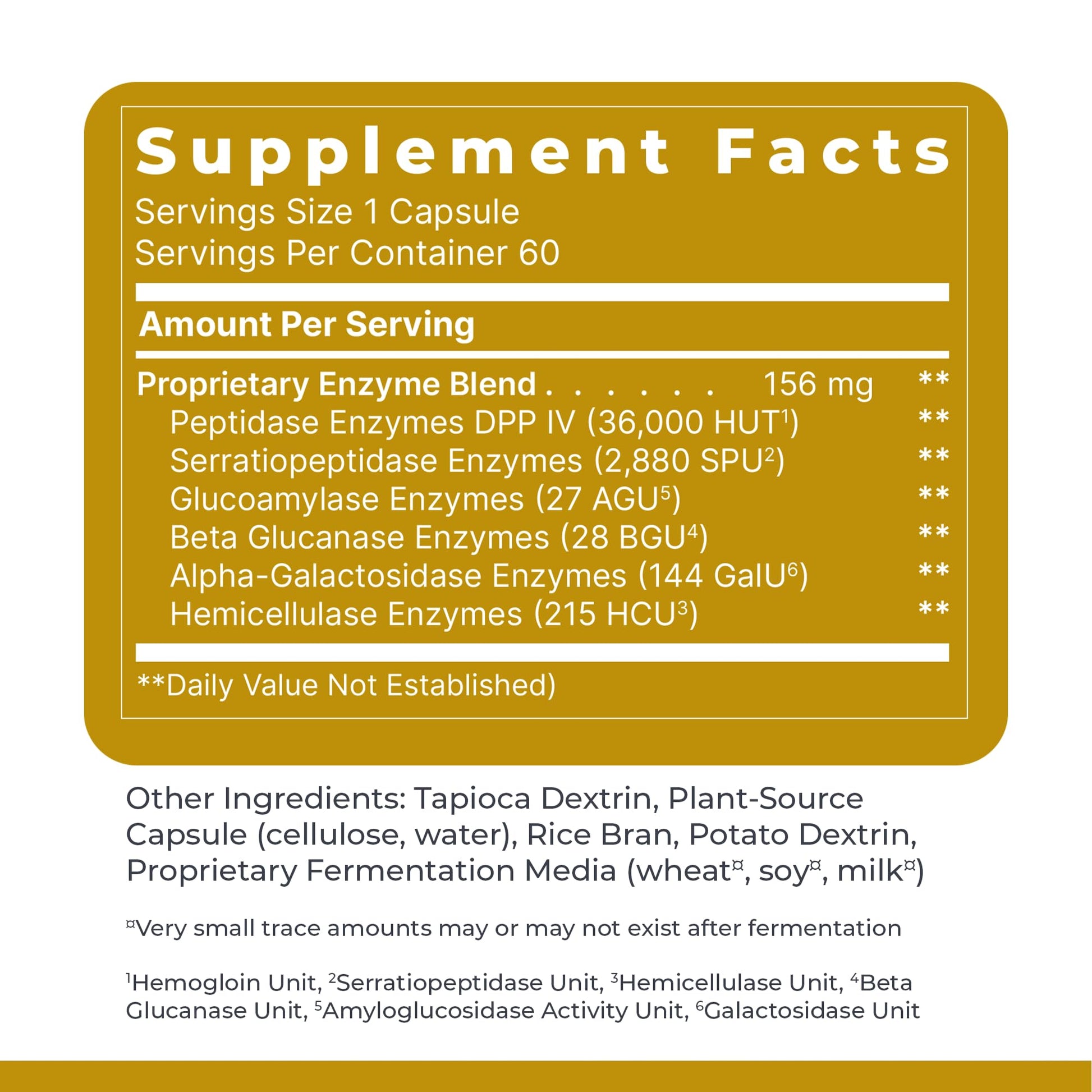 Premier Research Labs Digestase-SP - Enzymes for Digestion, Fermented Digestive Enzymes for Women & Men, Gut Health Support Pills with Peptidase, Hemicellulase - 60 Vegetarian Capsules Premier Research LabsBuy Supplements Australia