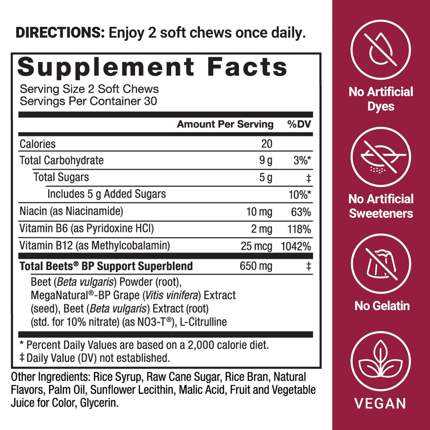 Force Factor Total Beets Blood Pressure Support Supplements with Beet Powder, Great Force FactorBuy Supplements Australia