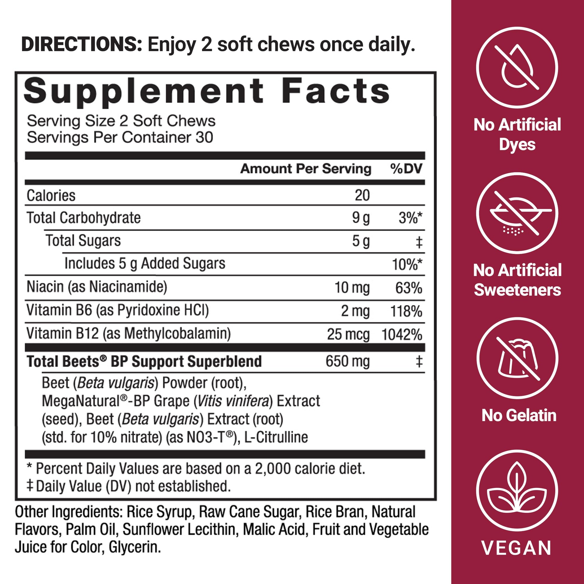 Force Factor Total Beets Blood Pressure Support Supplements with Beet Powder, Great Force FactorBuy Supplements Australia