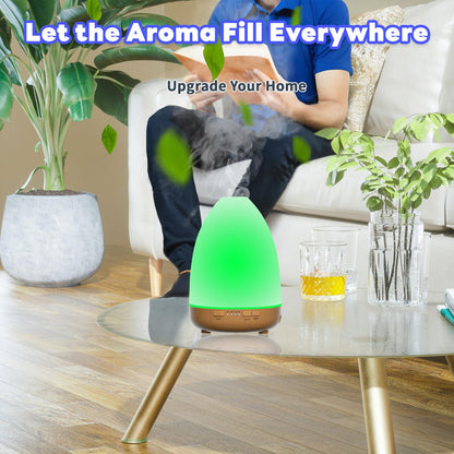 200ml Essential Oil Diffuser, Aromatherapy Diffuser,Enhanced Essential Oil Diffuser, Cool Mist Humidifier LovegergerBuy Supplements Australia