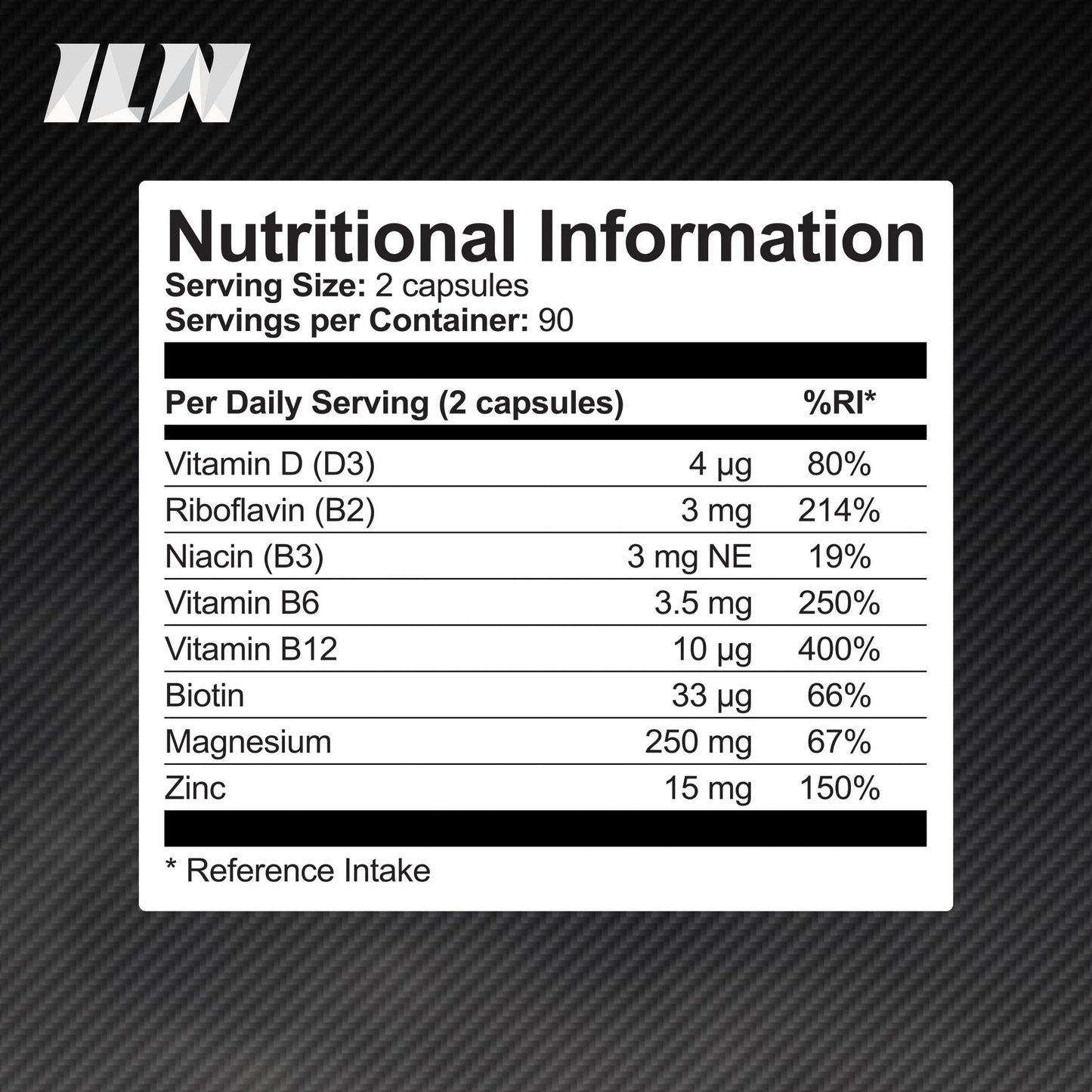 ZM6 - High Strength Zinc Magnesium Supplement - Zinc and Magnesium Tablets Iron Labs NutritionBuy Supplements Australia