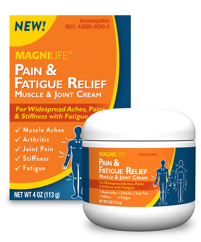 MagniLife Pain & Fatigue Relief Cream 4 oz Pain & Inflammation Relief Foam 4 oz. Natural Joint & Muscle Pain Relief Bundle for Shoulders, Back, Knees, Arthritis, Stiffness & Soreness MagniLifeBuy Supplements Australia