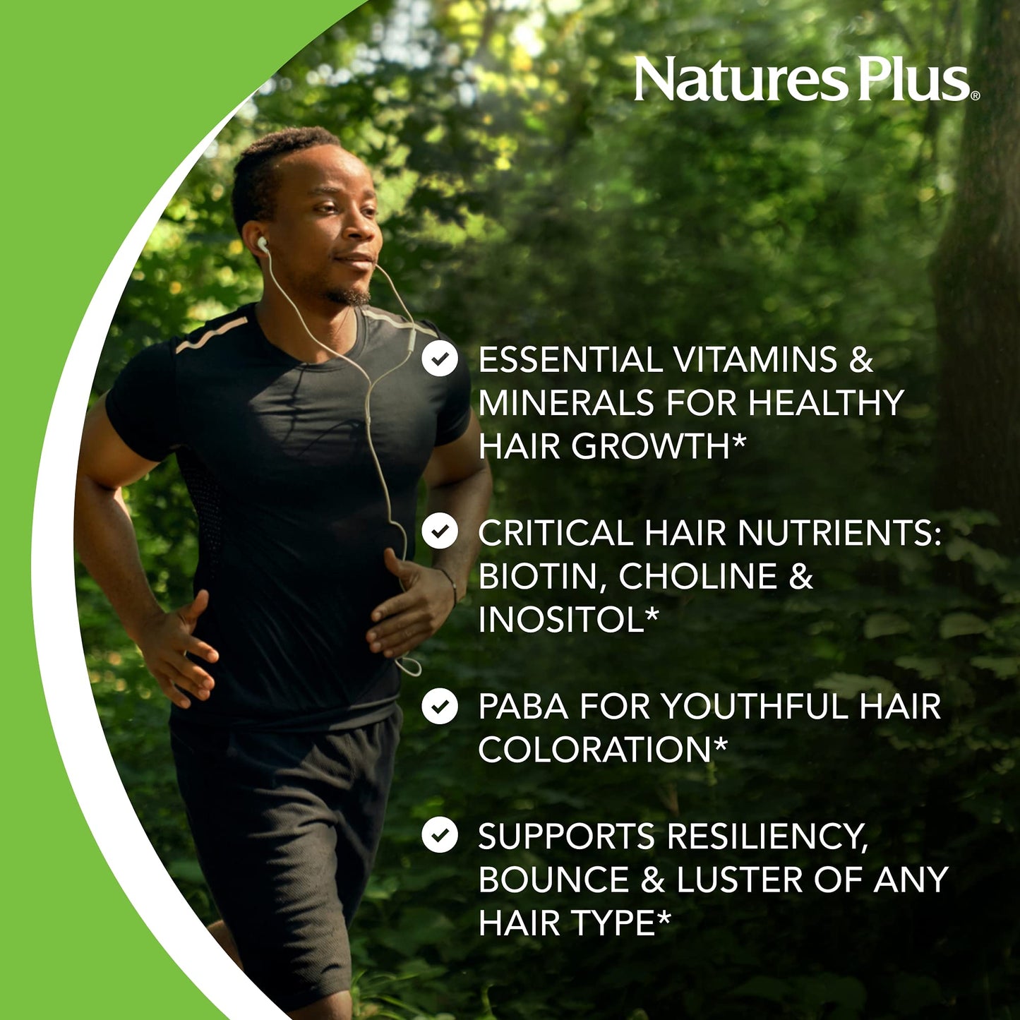 NaturesPlus Ultra Hair Thick Shake - 1 lb - French Vanilla Flavor - Hair Protein Powder for Healthy Growth - With Biotin & Amino Acids - Non-GMO, Gluten-Free - 16 Servings NaturesPlusBuy Supplements Australia