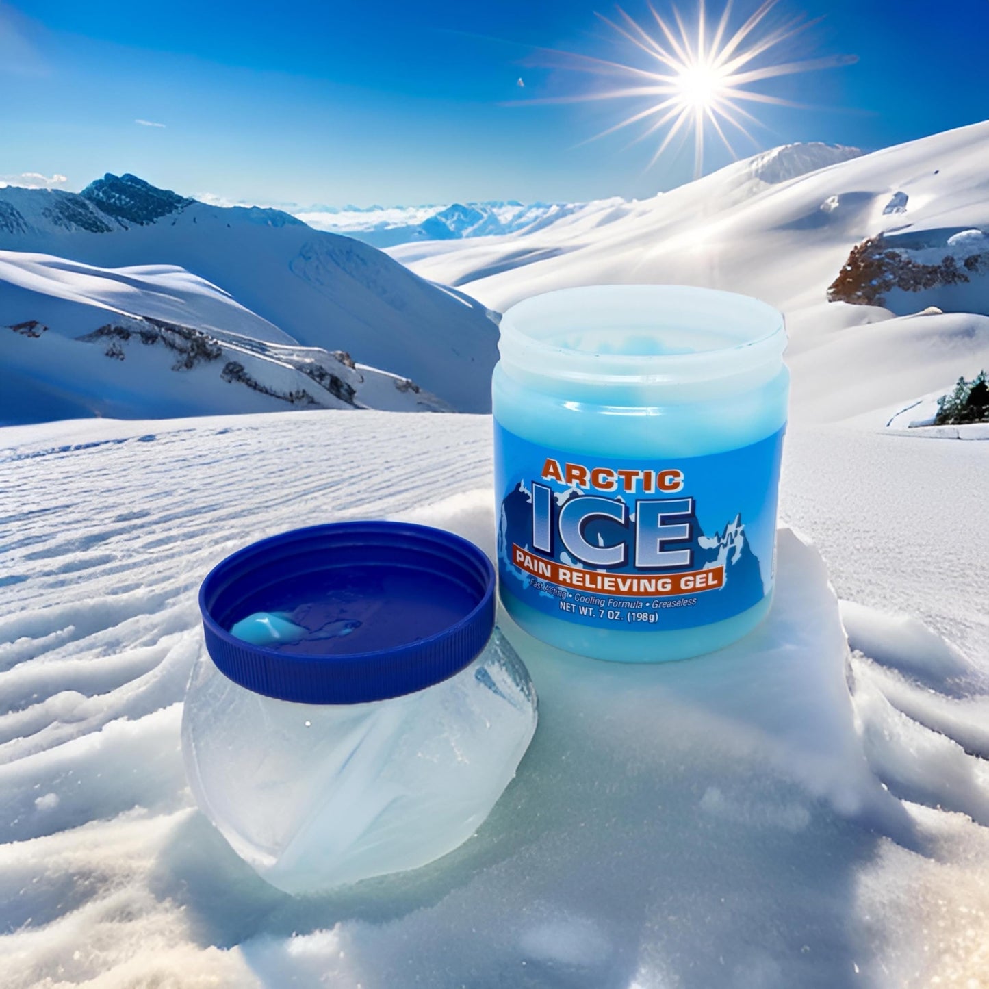 Artic Ice Pain Relieving Gel 2% Menthol Blue 7 Ounce, 1 Count Artic IceBuy Supplements Australia