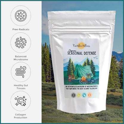 Revitalize Wellness Organic Seasonal Defense Powder Formerly Allergy Defense | Bromelain, Vitamin B3, Vitamin C, Quercetin, and NAC | No Sugar Added | Fruit Punch Flavor | 30 Servings Revitalize WellnessBuy Supplements Australia