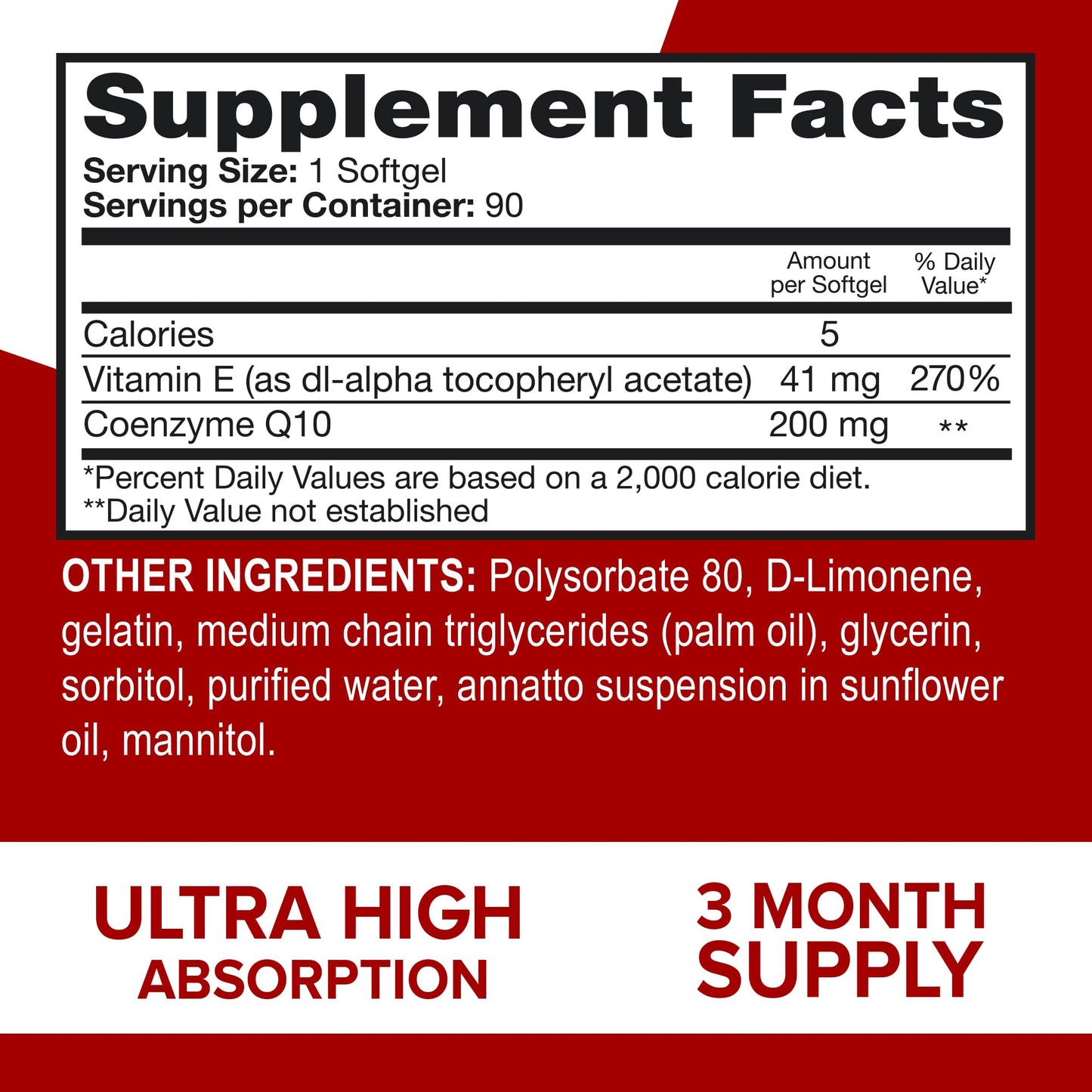 Qunol CoQ10 200mg Softgels, Ultra CoQ10 - Ultra High Absorption Coenzyme Q10 QunolBuy Supplements Australia