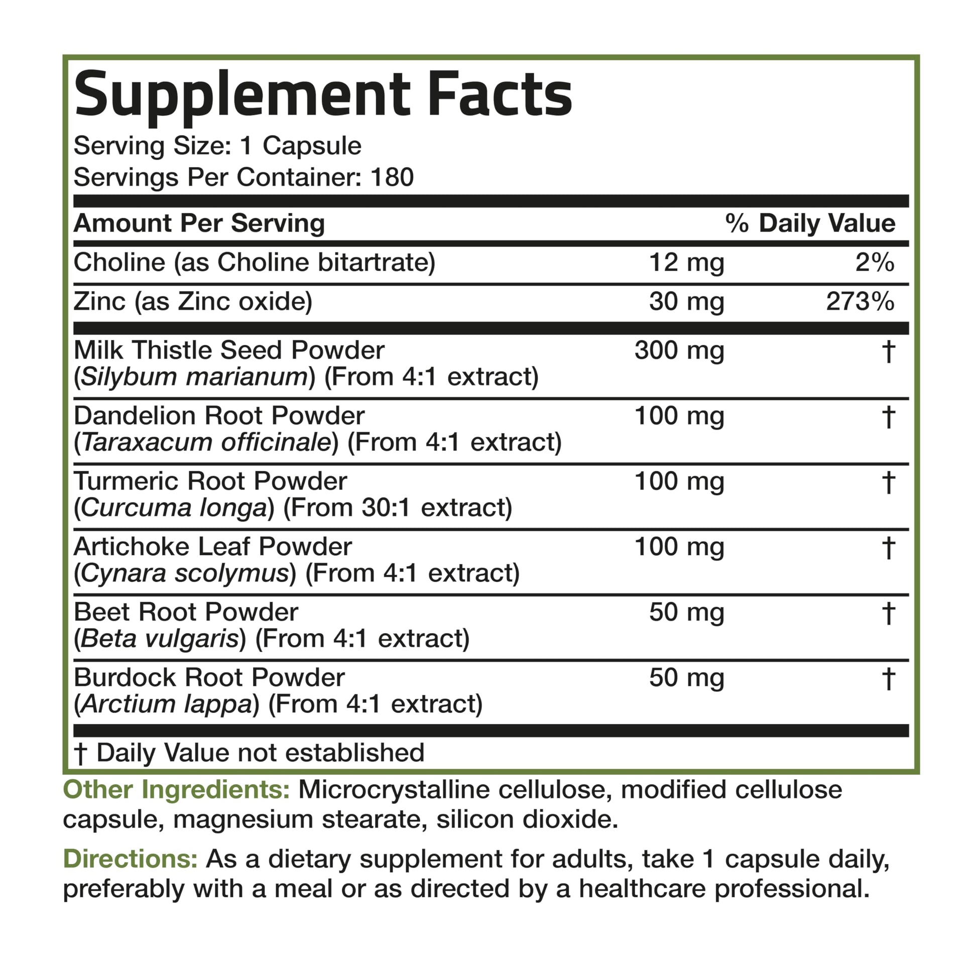 Bronson Liver Detox Advanced Detox & Cleansing Formula Supports Health Liver Function BronsonBuy Supplements Australia