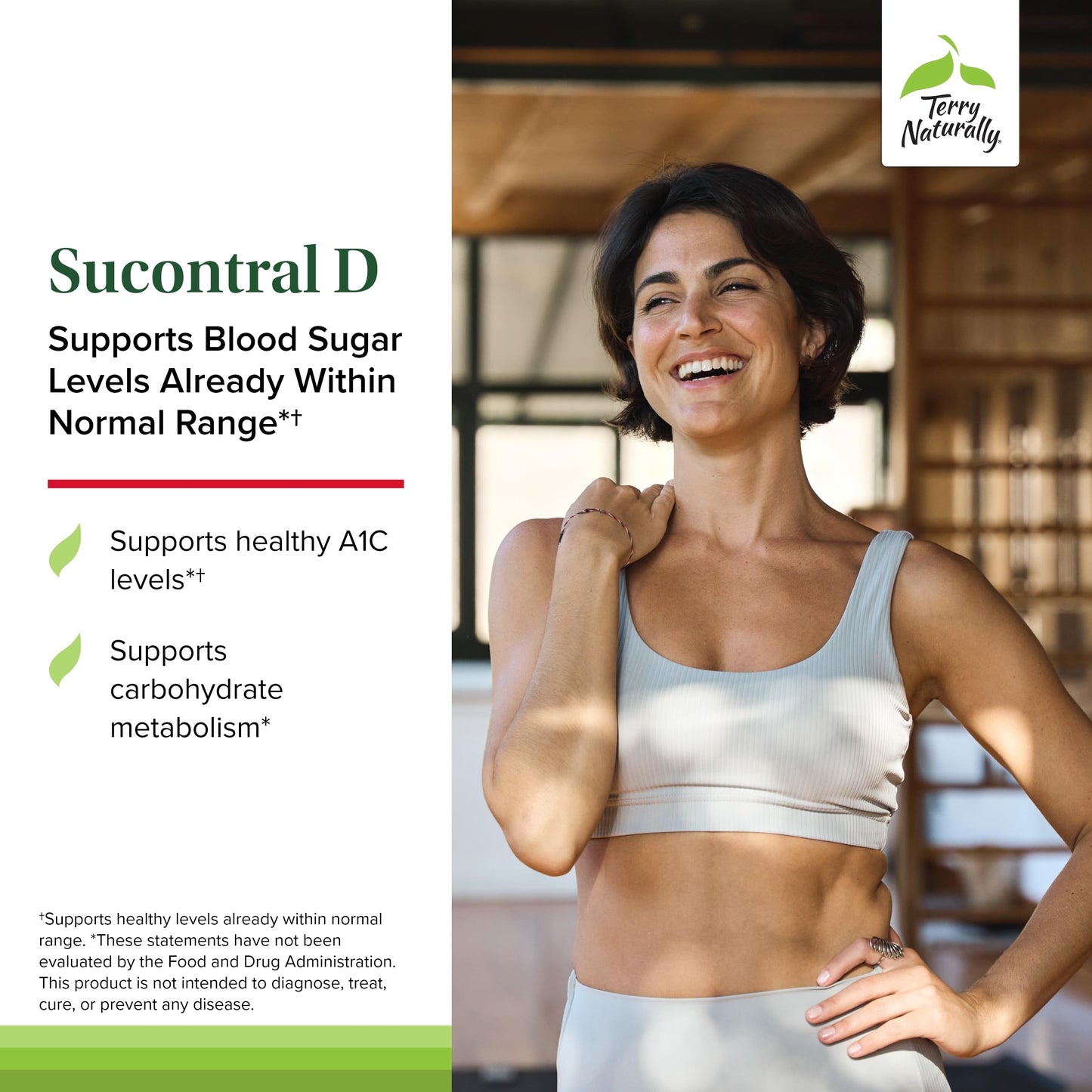 Terry Naturally Sucontral D - B-Complex & Folate Supplement - Carbohydrate Metabolism Support - Vitamin & Mineral Supplement with Zinc & Chromium - 60 Capsules (Pack of 2) Terry NaturallyBuy Supplements Australia