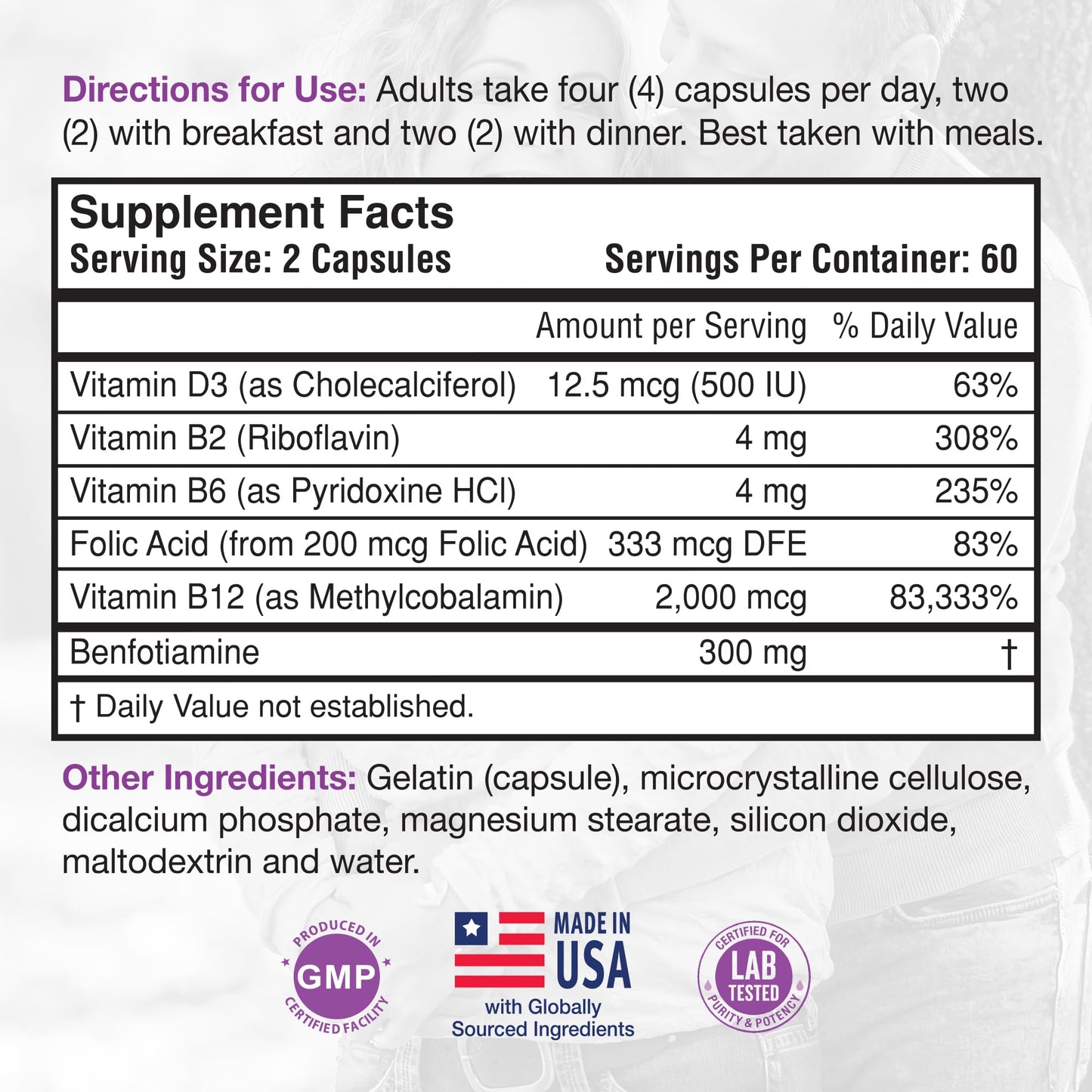 RHP Nerve Support Formula. Nutritional Support of Neuropathy, Nerve Relief from Aches, Nerve Pain & Discomfort. B-Complex with Benfotiamine and Methyl B12. 120 Capsules RHPBuy Supplements Australia