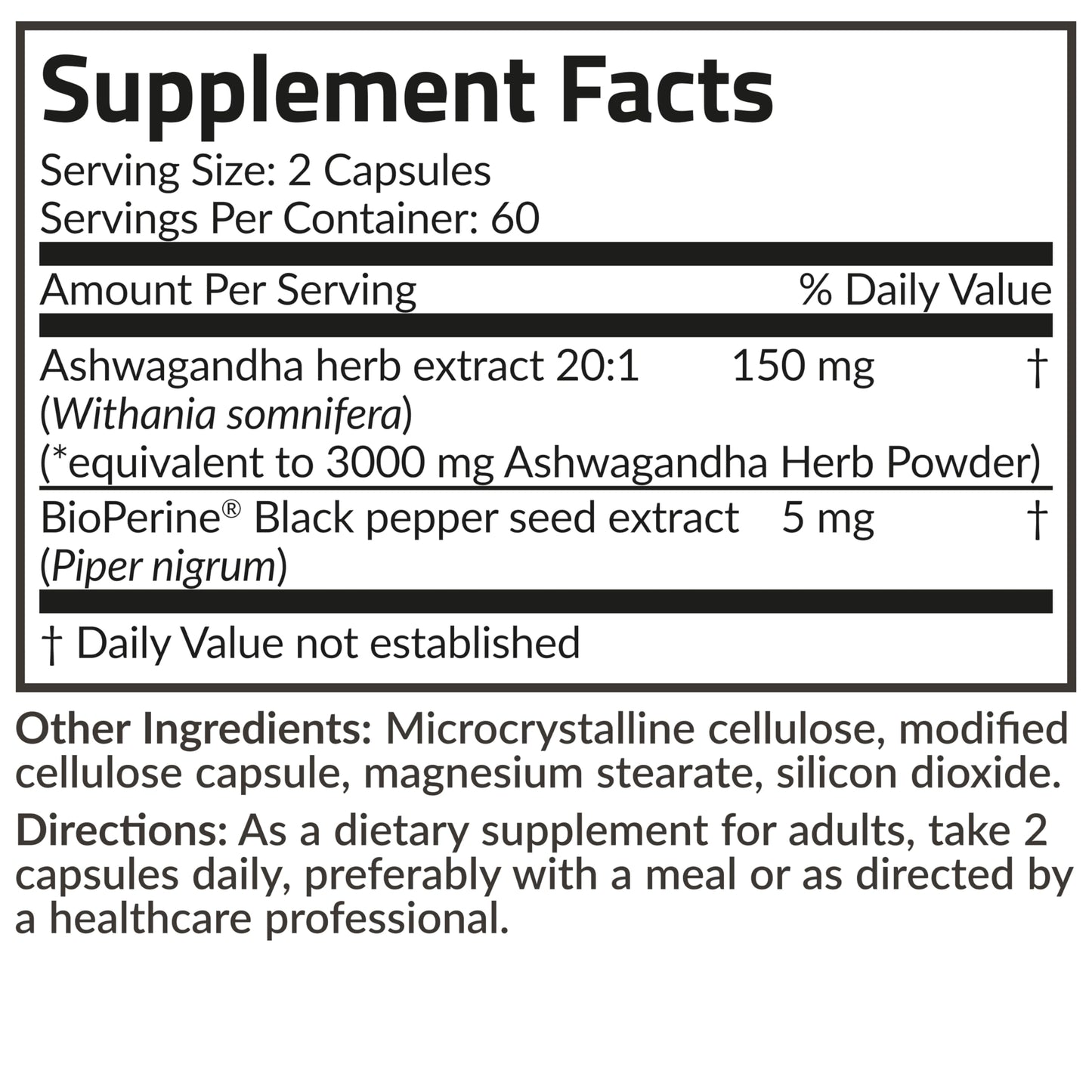 Futurebiotics Ashwagandha Extra Strength Stress & Mood Support with BioPerine FuturebioticsBuy Supplements Australia