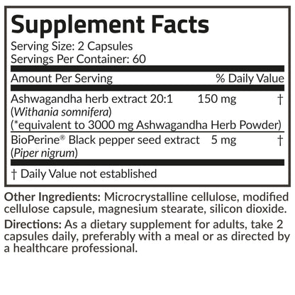 Futurebiotics Ashwagandha Extra Strength Stress & Mood Support with BioPerine FuturebioticsBuy Supplements Australia