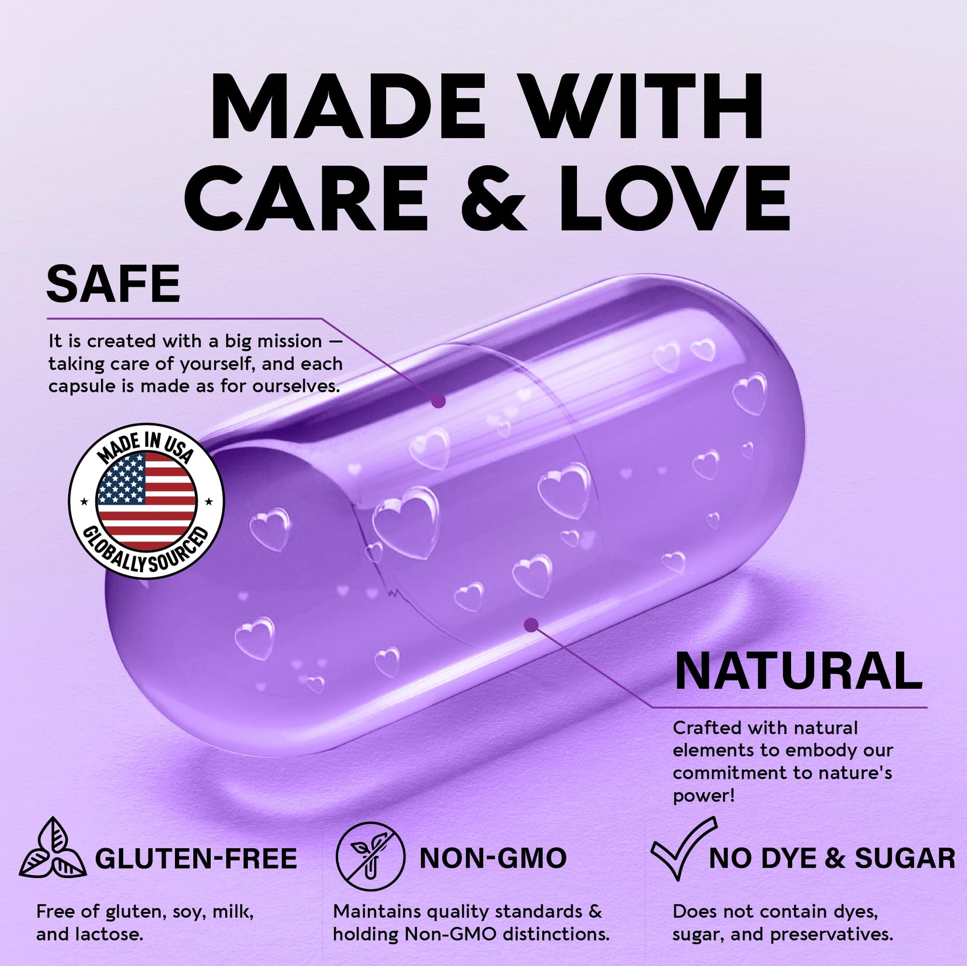 Biotin | Collagen | Keratin | Hyaluronic Acid - Hair Growth Support Pills, 25000 mcg NUTRAHARMONYBuy Supplements Australia