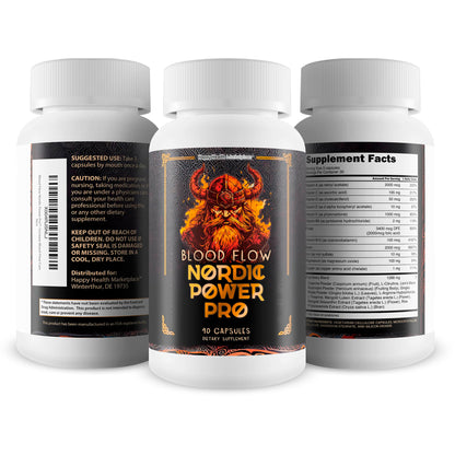 Blood Flow Nordic Power Pro - Our Best Blood Circulation Supplements for Men - Increase Blood Flow Care - Better Blood Flow Nordic Power Male Pills - Male Nordic Power Supplement for Max Blood Flow Happy Health MarketplaceBuy Supplements Australia