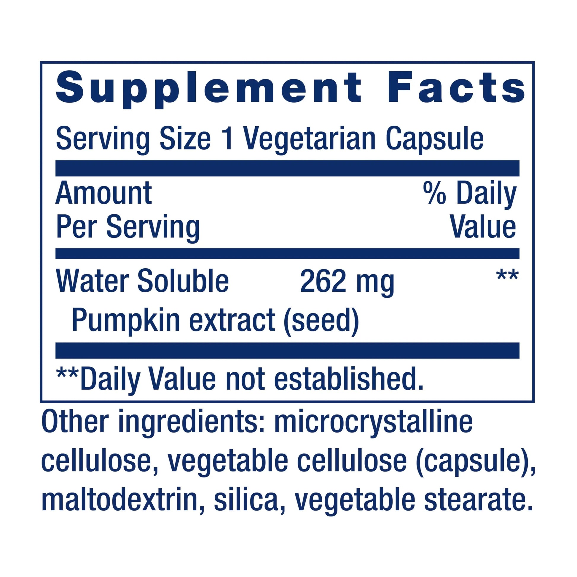 Life Extension Water-Soluble Pumpkin Seed Extract, Promotes Prostate & Urinary Tract Health, Bladder Health Support, Men, Women, Gluten-Free, Non-GMO, Vegetarian, 60 Capsules Life ExtensionBuy Supplements Australia