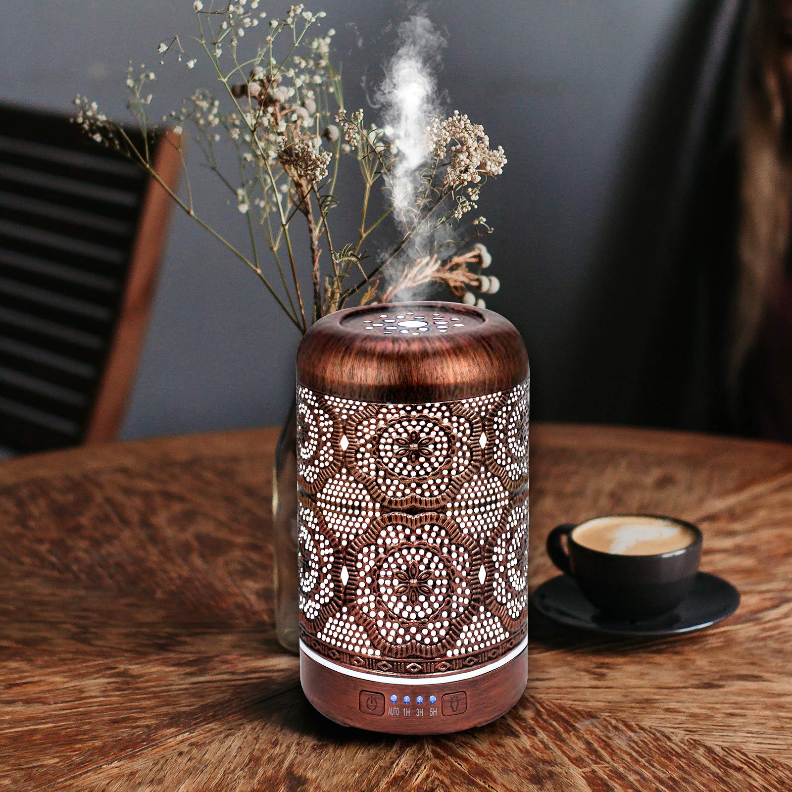 Essential Oil Diffuser, Upgraded Metal Diffusers with Lavender Lemon Essential Oils, 250ml BAIESHIJIBuy Supplements Australia
