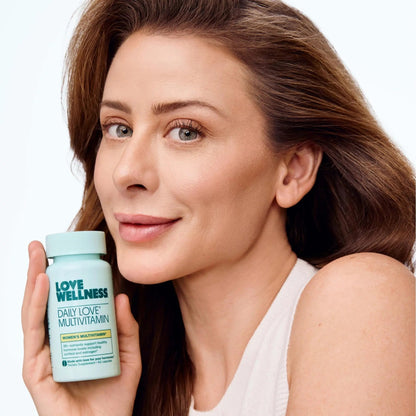 Love Wellness Daily Love Multivitamin for Women | Supports Energy, Cortisol, Immune Health, Stress Relief, & PMS | Complete with Vitamin D, C Love WellnessBuy Supplements Australia