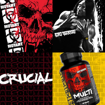 Mutant Multi - High Potency Vitamins with 75+ Ingredients Specifically Formulated for Heavy Lifting, 60 Tablets MutantBuy Supplements Australia