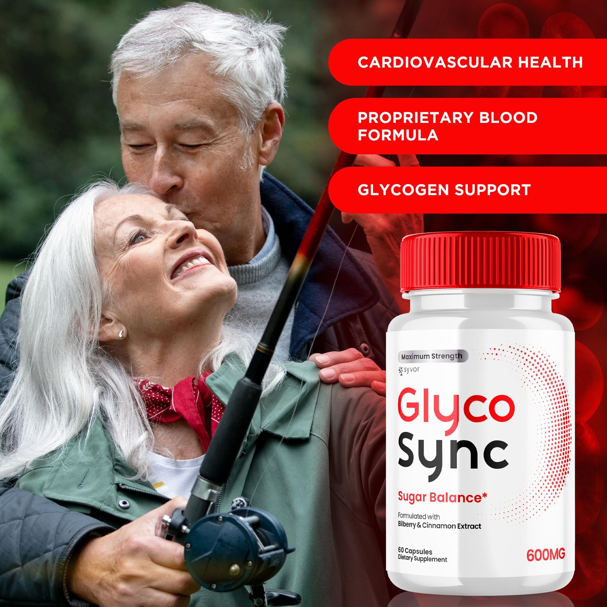 Glyco Sync Capsules, Official Glyco Sync Balance Pills with All Natural Ingredients, Advanced Formula GlycoSync Joint Support for Health and Wellness Extra Strength for Men and Women (60 Capsules) SyvorBuy Supplements Australia