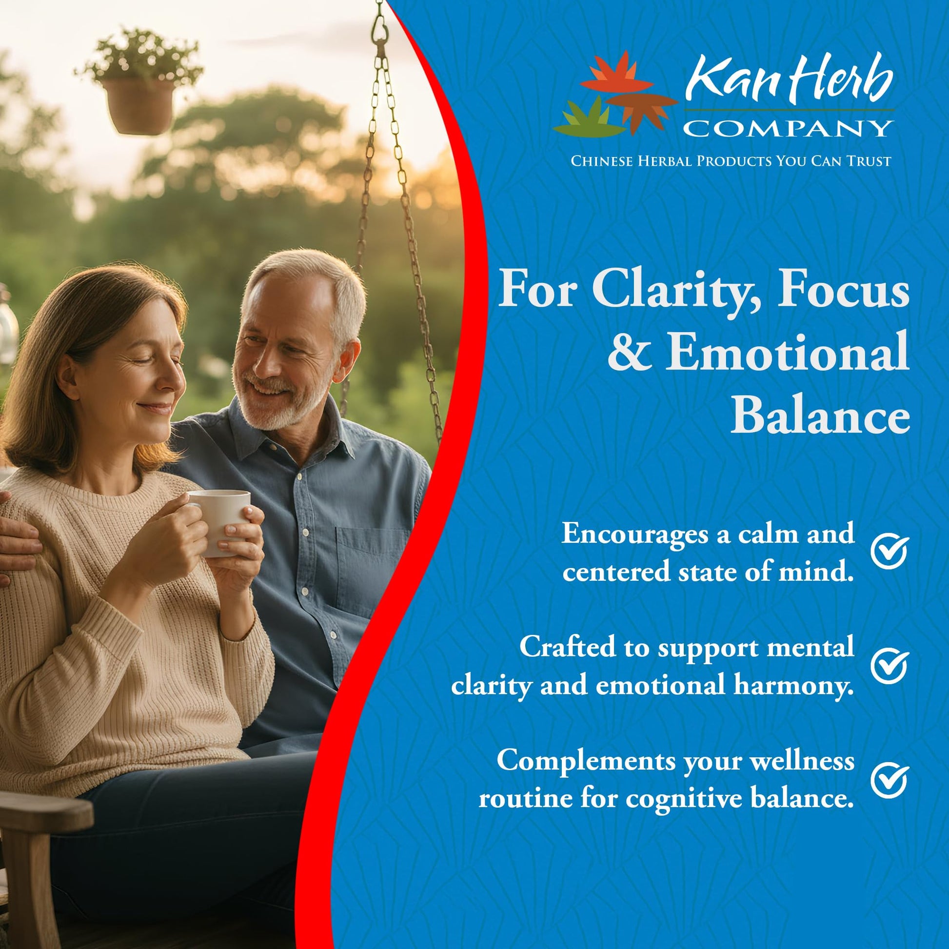 Kan Herbs Company Clear Mind Formula – Traditional Chinese Herbal Blend for Cognitive Clarity and Spirit Support, Nourishes Heart Yin and Blood, Calms Shen, Herbal Supplement, 60 Tablets Kan HerbsBuy Supplements Australia