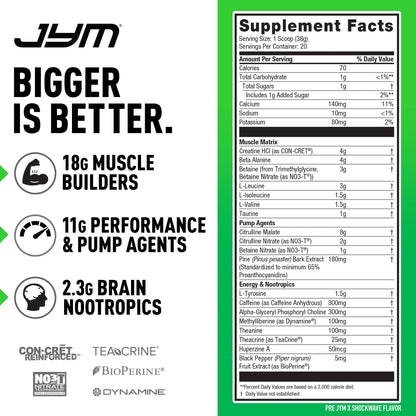 PRE JYM X - Shockwave JYM Supplement ScienceBuy Supplements Australia