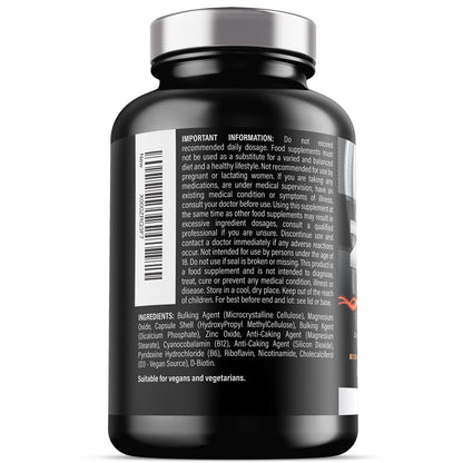ZM6 - High Strength Zinc Magnesium Supplement - Zinc and Magnesium Tablets Iron Labs NutritionBuy Supplements Australia