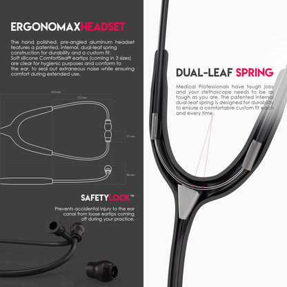 MDF Acoustica Lightweight Stethoscope for Doctors, Nurses, Students MDF InstrumentsBuy Supplements Australia