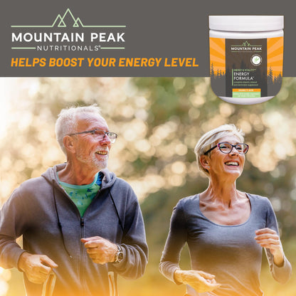 Mountain Peak Nutritionals Energy Formula - All in One Multi-Mineral Powder - Complete Nutrition, Vitamin, Mineral, and Electrolyte Supplement for Men & Women - Orange Flavor (255g, 30 Servings) Mountain Peak NutritionalsBuy Supplements Australia